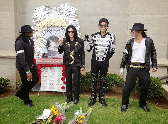 Fãs homenageiam MJ nos 5 anos de sua morte