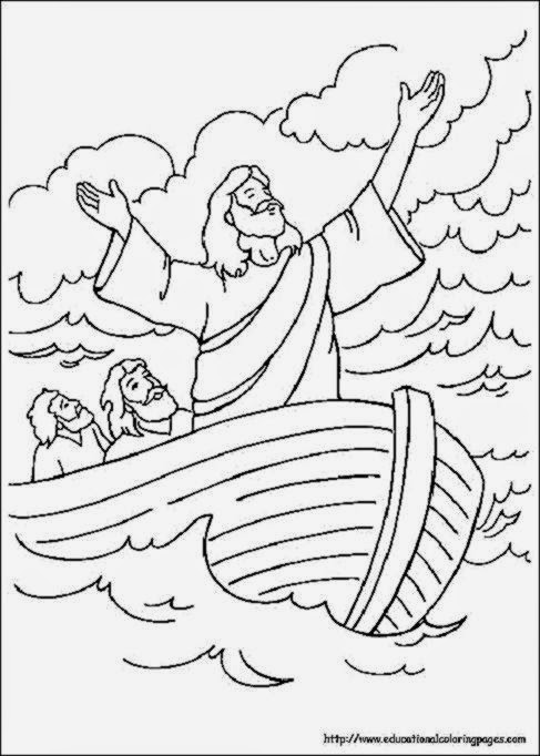 Bible Coloring Sheets For Kids