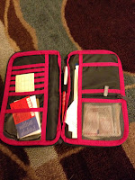 Gifts for the traveler - receipt holder Gifts for the traveler - receipt holder