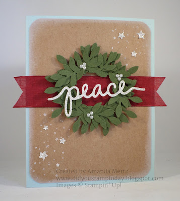 Did You Stamp Today?: Classic Christmas Wreath - Fab Friday 76