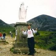 At the base of Croagh Patrick