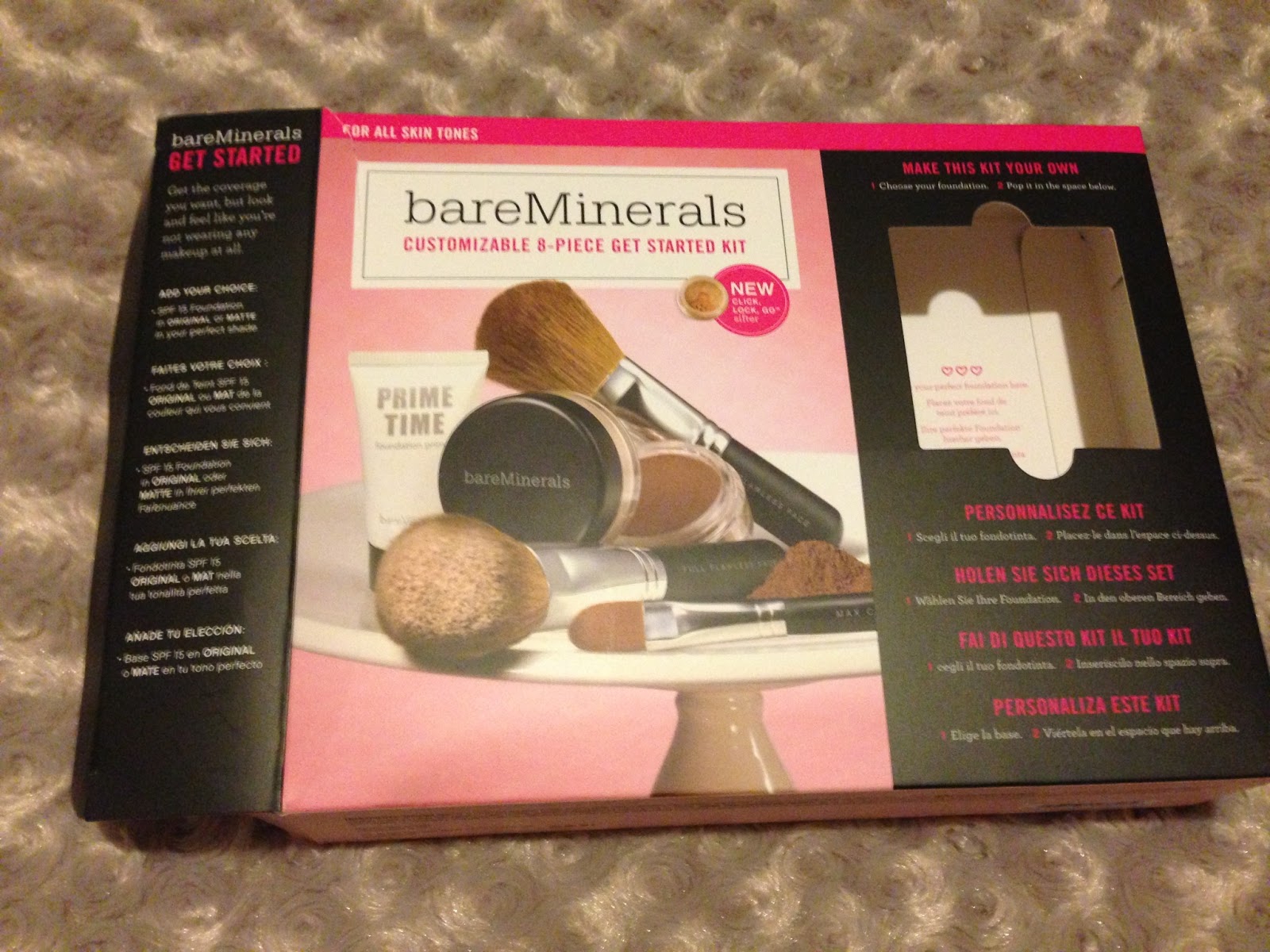 Bareminerals Ready Colour Chart