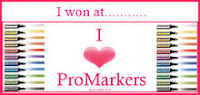 i won at...i love promarkers