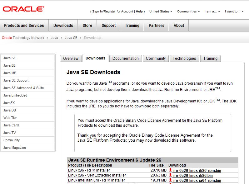 Java Runtime Environment 1.6.0.26 Download Now [ Windows
