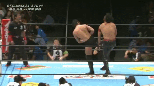 Shibata+Nakamura+Kick+exchange+g1+24+day+1.gif