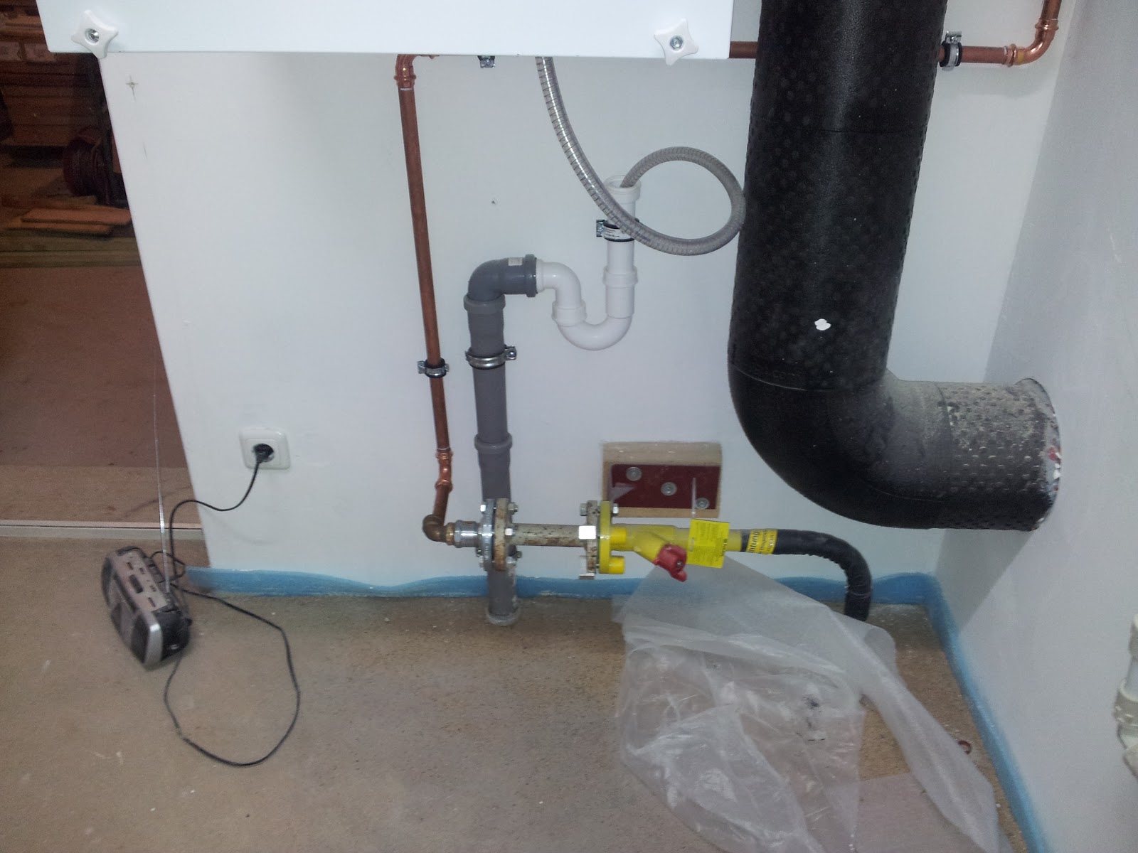 Unser Traum(Pro)Haus 03.12. Gasleitung