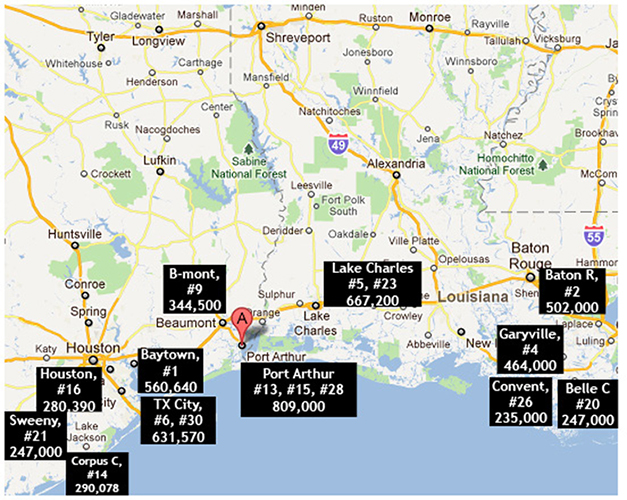 Us Refinery Map