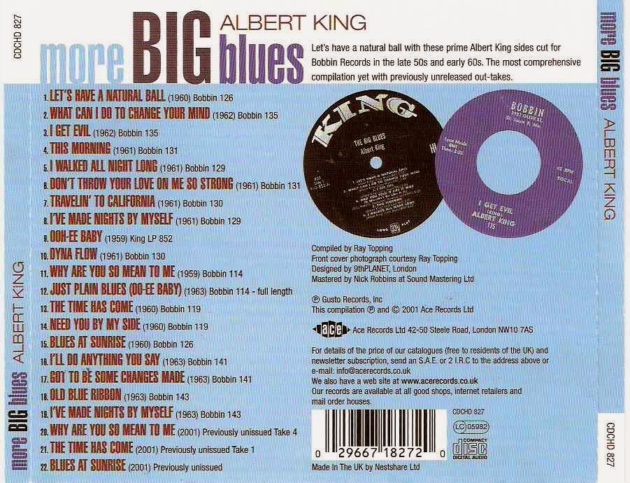 Albert King The Big Blues Rar