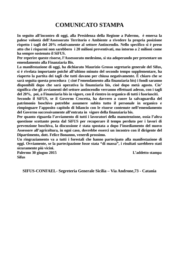 incontro di clemente russo a catania