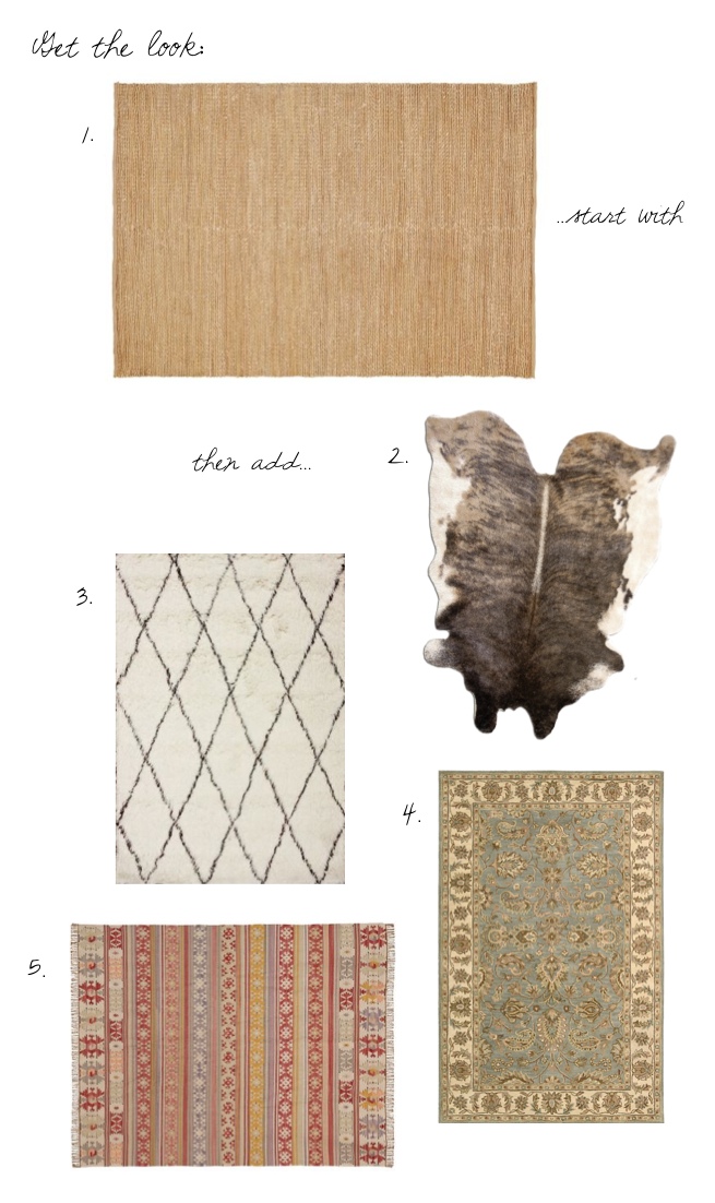 luluanddrew Layered Rugs