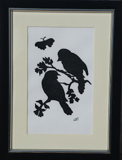 Ty Siriol paintings, Love birds