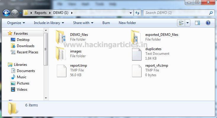 PC forensic evidence collection