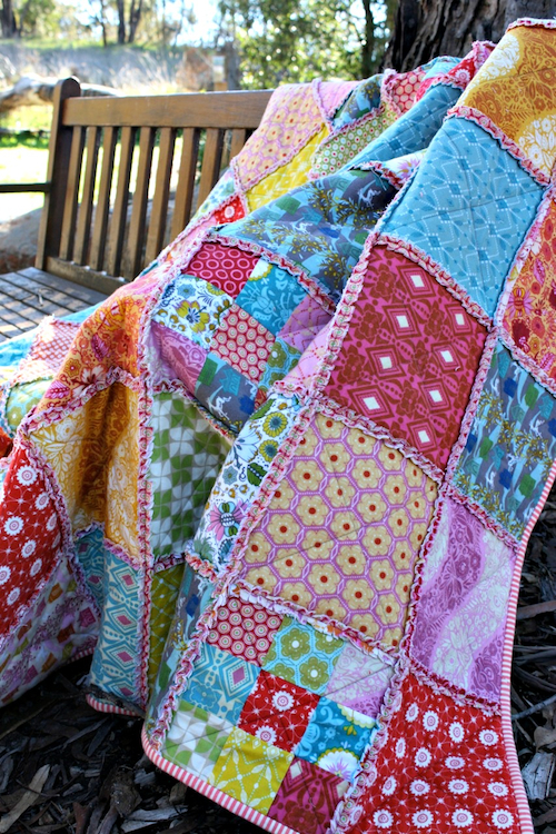 Bloom A flannel quilt for me