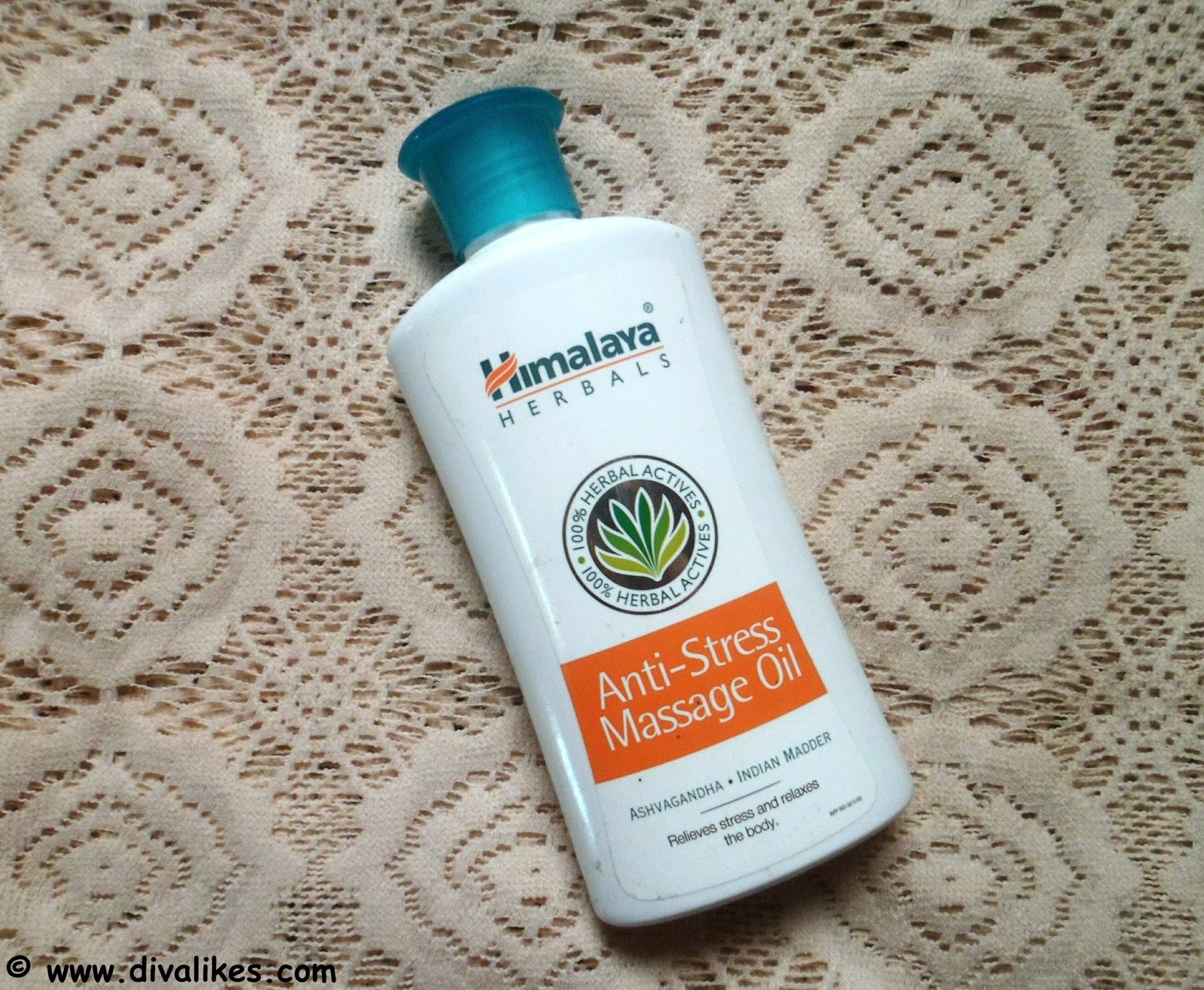 Himalaya Herbals AntiStress Massage Oil Review Diva Likes
