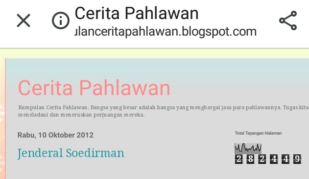 CERITA PAHLAWAN