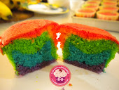 Rainbow Cupcake