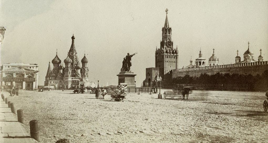 This is What Saint Basils Cathedral Looked Like  in 1880 
