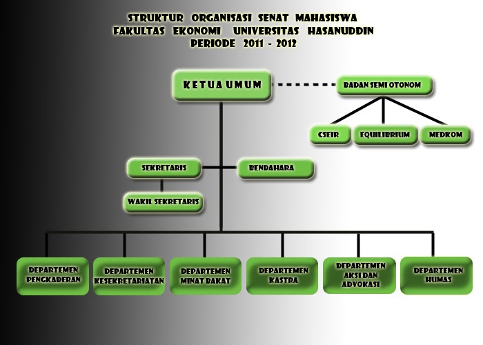 Senat Mahasiswa FEUH Periode 20112012 STRUKTUR ORGANISASI