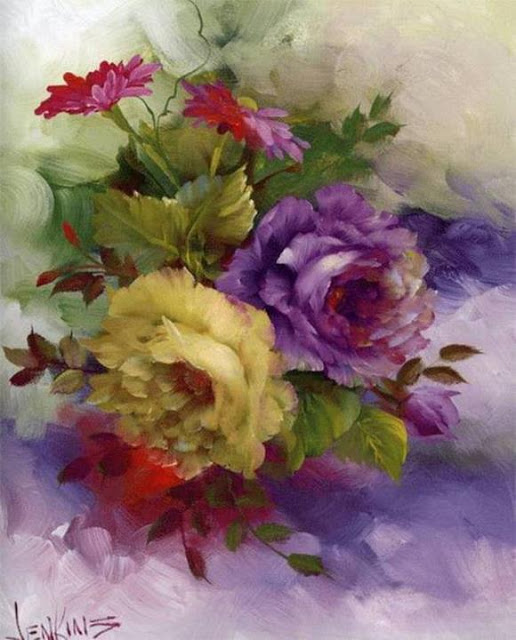 AMANECIENDOCONCAFE FLORAL ART Gary Jenkins