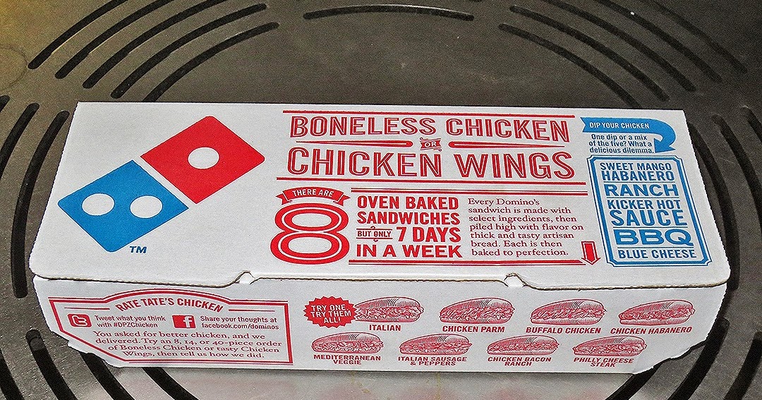 The Shit I Eat Domino's Chicken Parm Sandwich