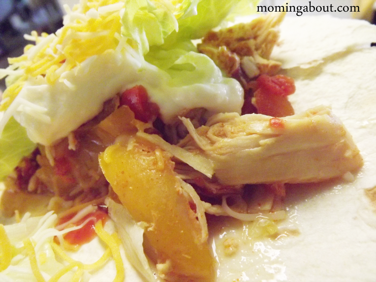 Moming About Easy Slow Cooker Chicken Fajitas