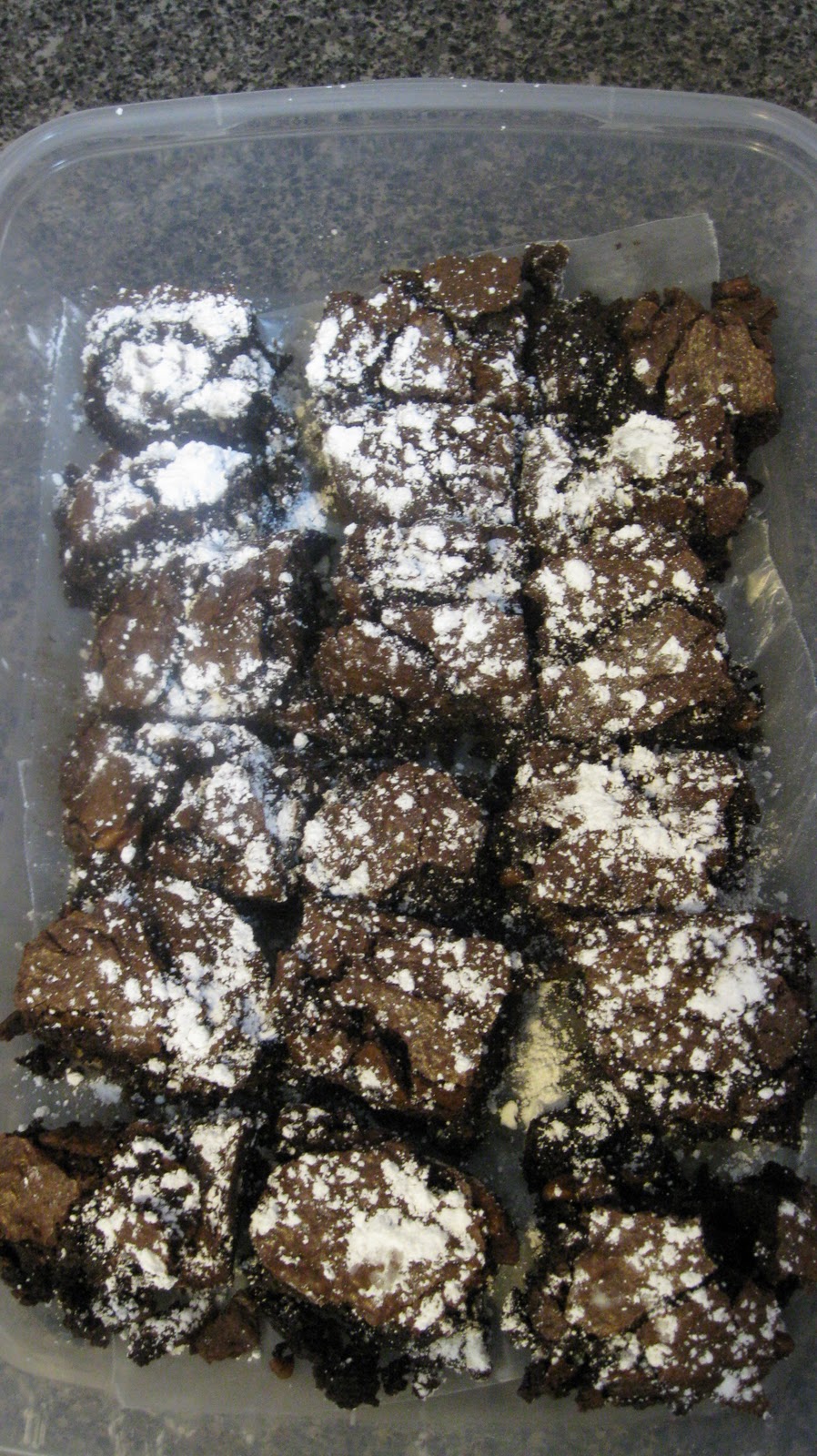 Sweet Tuesdays Godiva Chocolate Liqueur Brownies...Yum!
