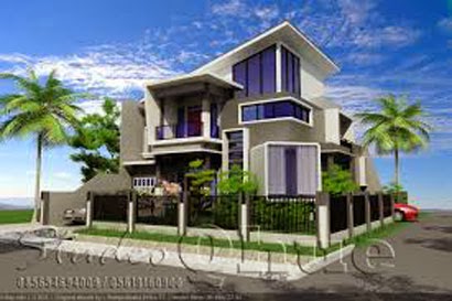 Gambar Rumah Modern 05 contoh rumah modern minimalis - gambar 05