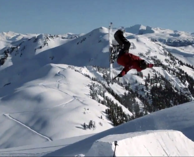 Bisarbeat Amazing! Paraplegic Athlete Lands First Seated Ski Backflip
