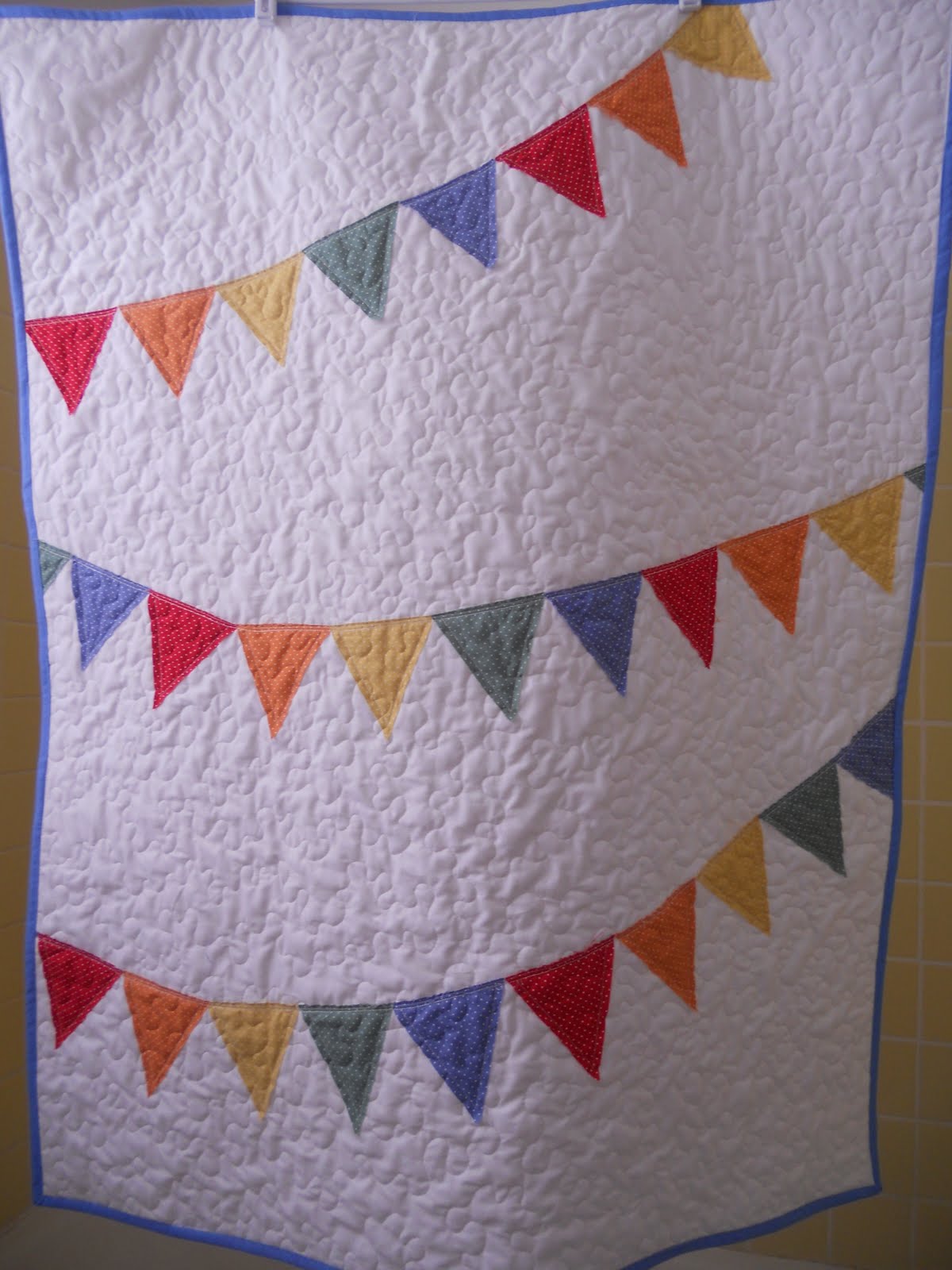 Scrappy Sewer Baby Bunting Quilt