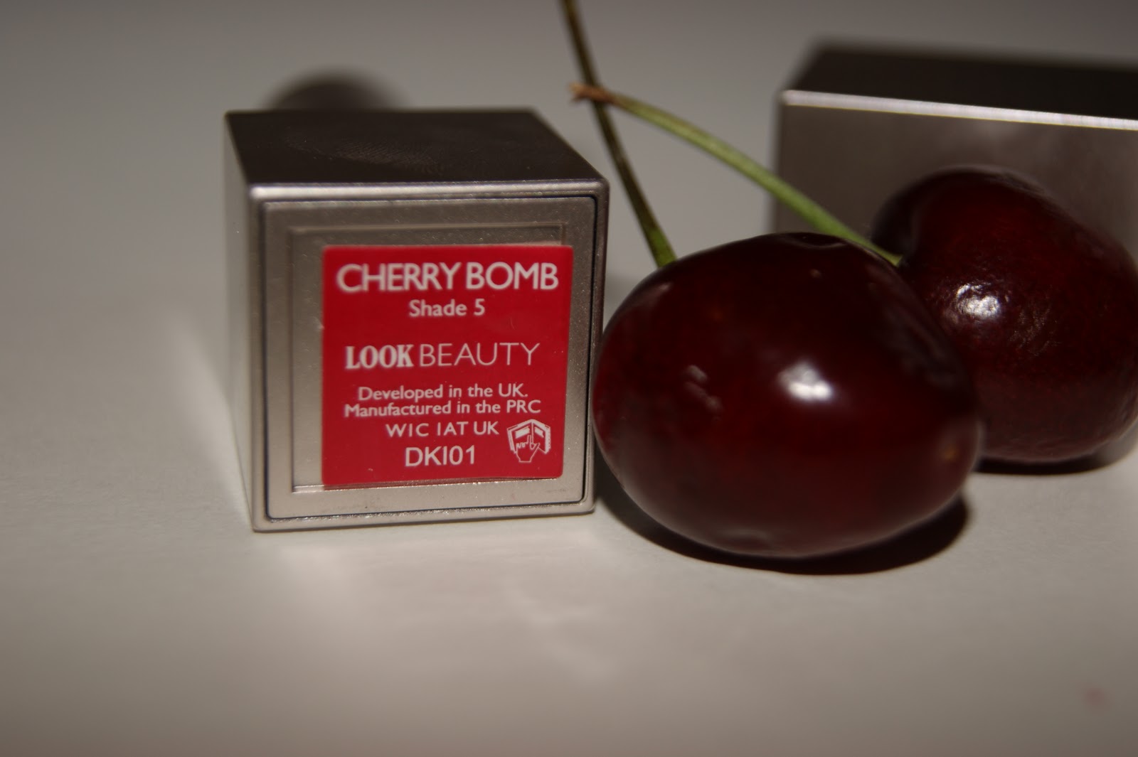 Look Beauty Loud Lips Lipstick in Cherry Bomb Review The Sunday Girl