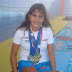 Ela é nossa representante no Brasileiro de Maratonas Aquáticas