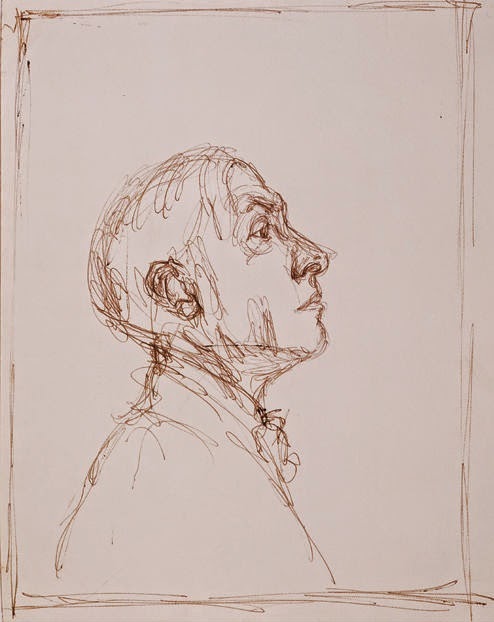 Alberto Giacometti: Pierre Reverdy, ~1960.