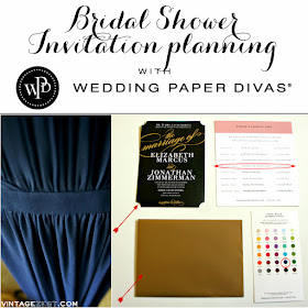 Bridal Shower Invitation planning with #WeddingPaperDivas #IC #ad