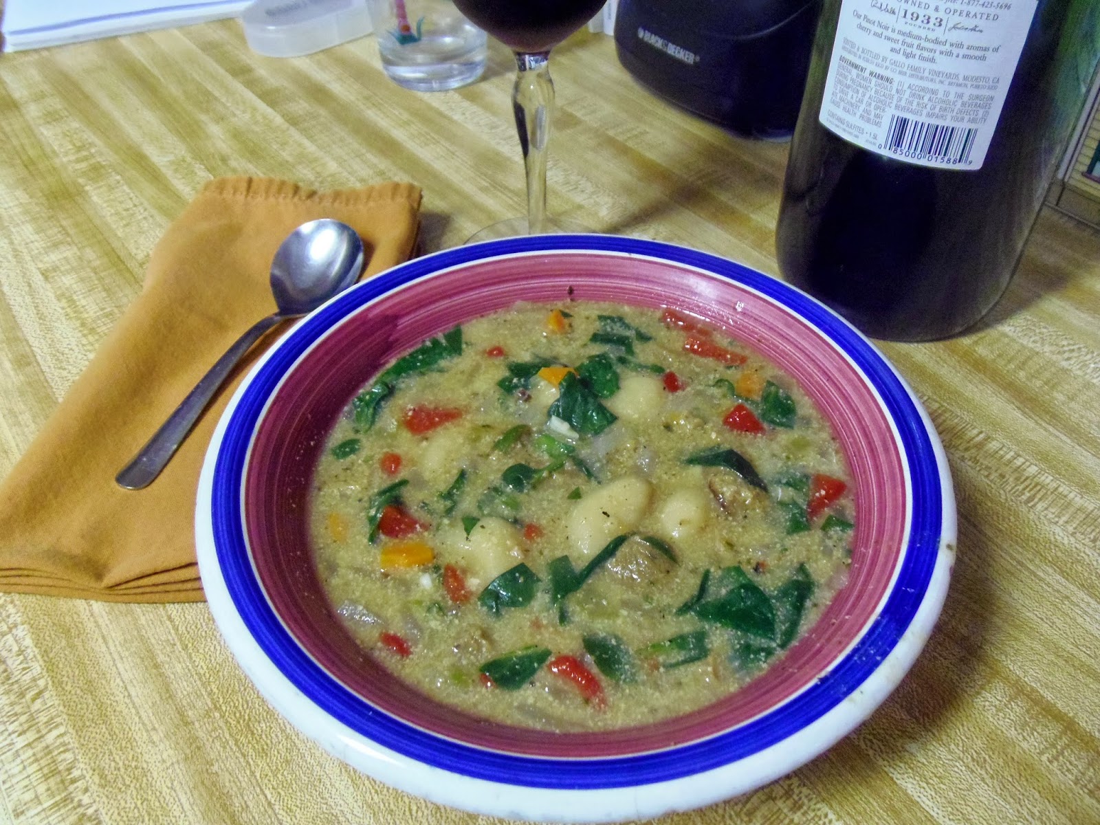 Glo's Kitchen Italian Gnocchi Soup