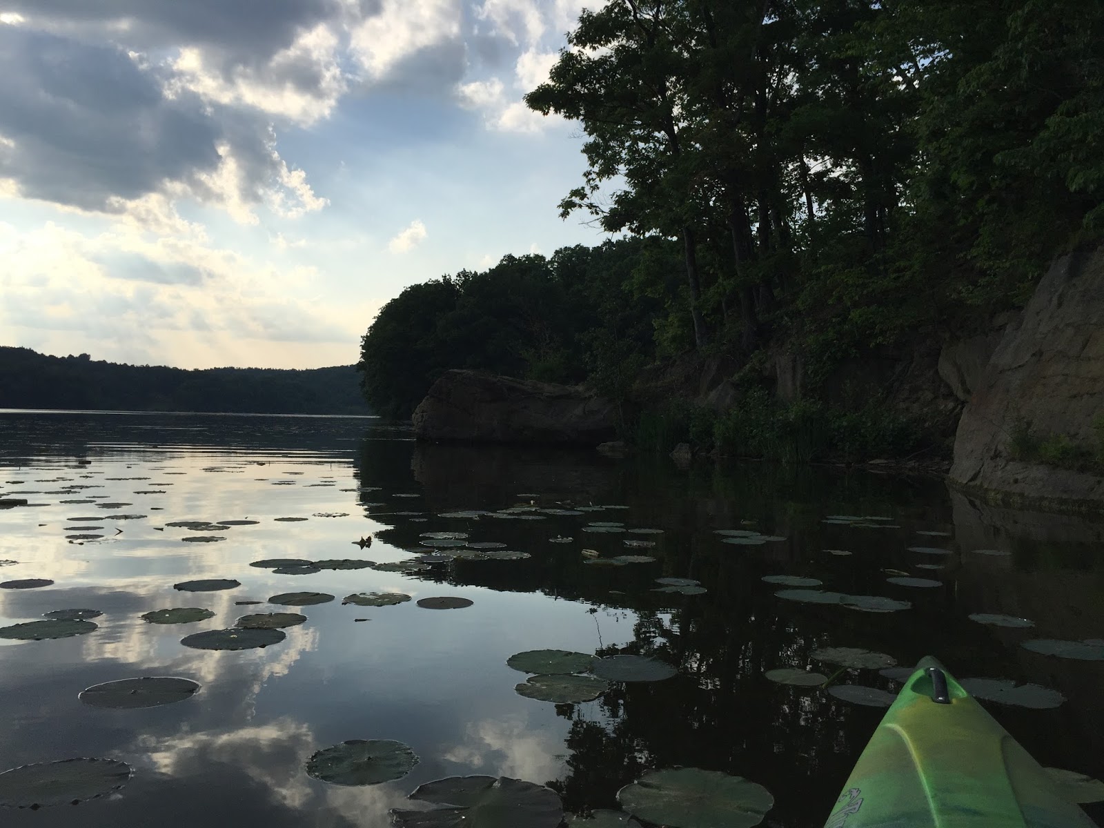 Kayaking Across Ohio Piedmont Lake Feels Like You Are Miles From