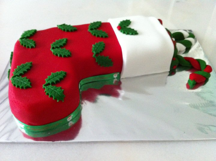 Tummy Full Of Yummy Christmas Stocking Rich Fruit Cake