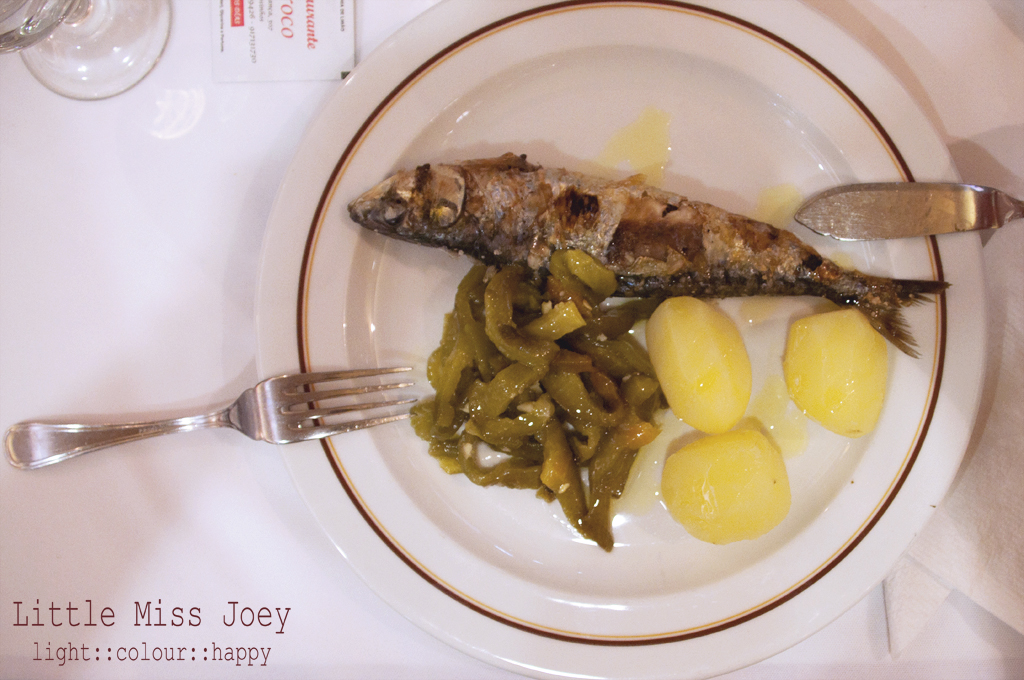 COCINA GLOBAL Sardinas a la parrilla al estilo portugués / Grilled