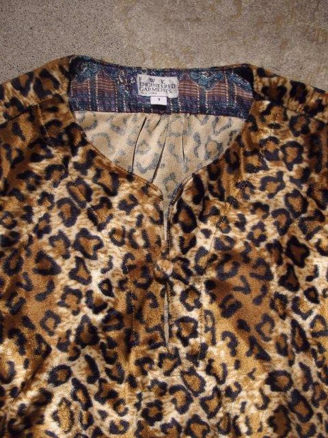 FWK by Engineered Garments Tunic in Brown Leopard Velour Fall/Winter SUNRISE MARKET