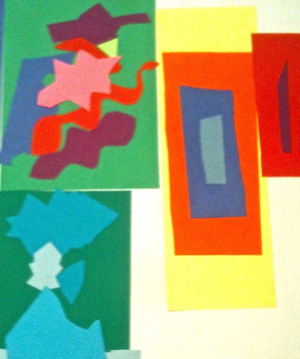 Kids Art Market: Organic Shape Drawing with Scissors and Matisse