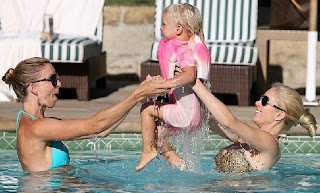 Heidi Montag Glittery Bikini Las Vegas