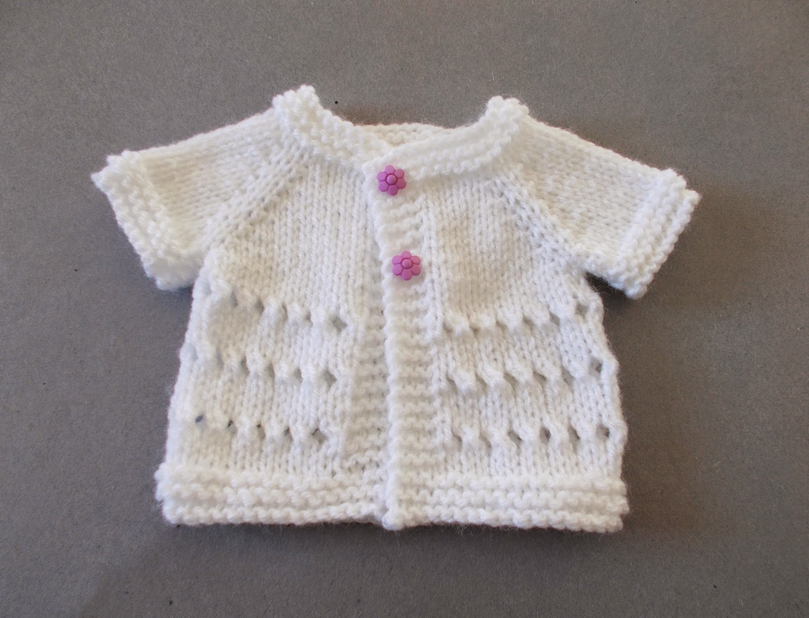 Marianna's Lazy Daisy Days Little Jay Premature Baby Cardigan Jacket