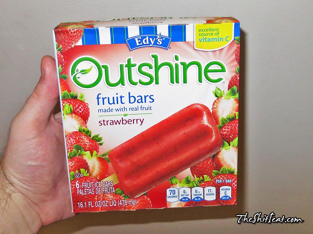 The Shit I Eat Edy's Outshine Strawberry Fruit Bars