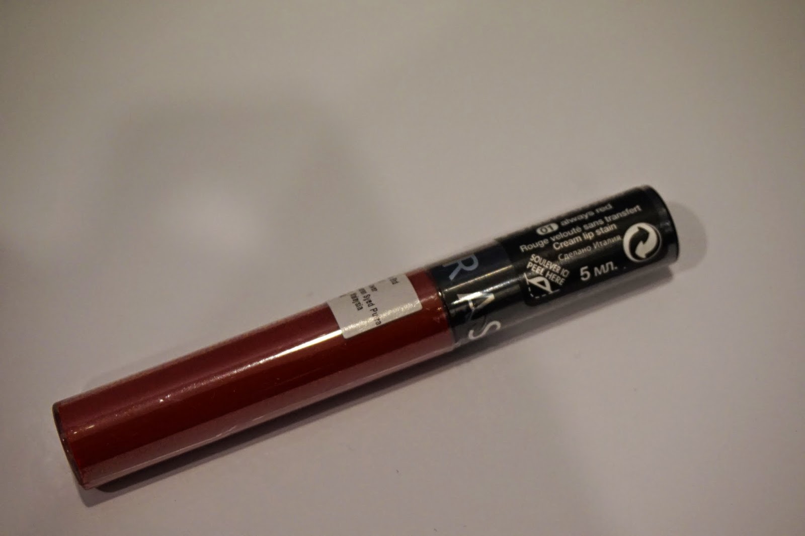 Sephora Haul and mini reviews - Sephora Cream Lip Stain 01 Always Red - Dusty Foxes Beauty Blog