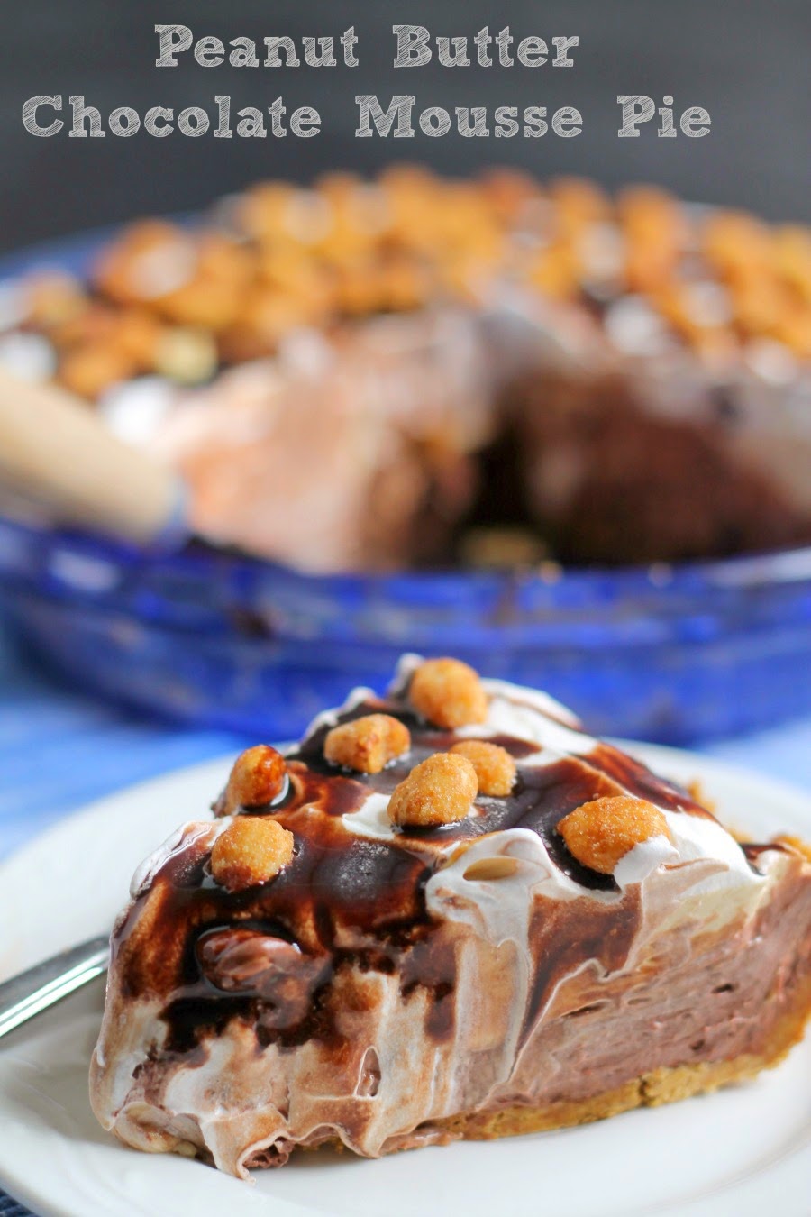 Frugal Foodie Mama Peanut Butter Chocolate Mousse Pie {A Recipe Makeover}