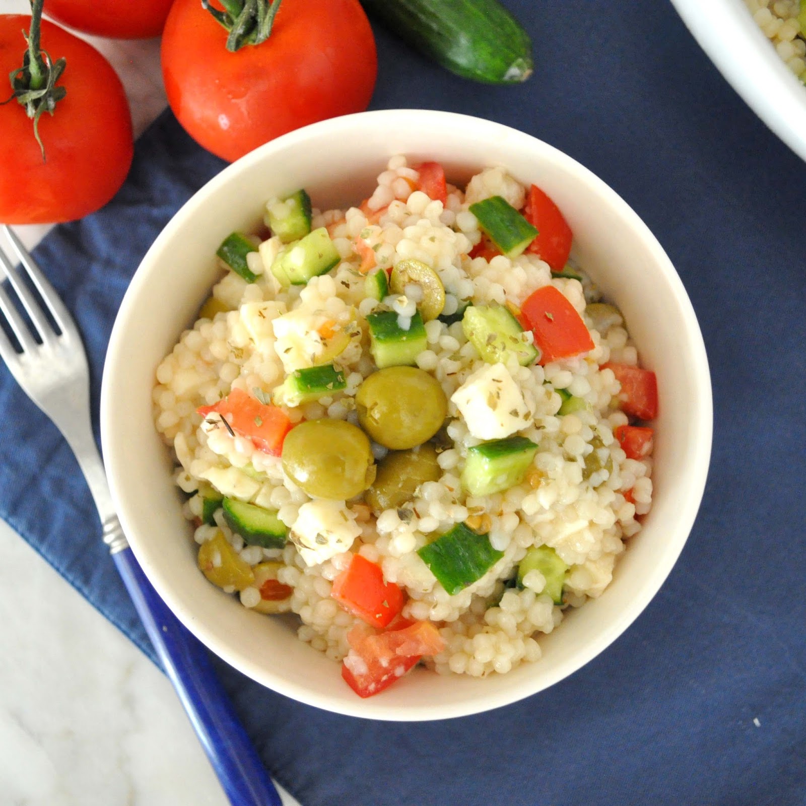 Cooking with Manuela Fresh and Healthy Couscous Salad