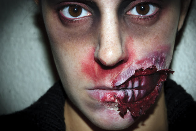 Maquillaje Halloween 5: Zombie FX (efectos especiales), Halloween Make up 5: Zombie FX (Special effects) Silvia Quirós