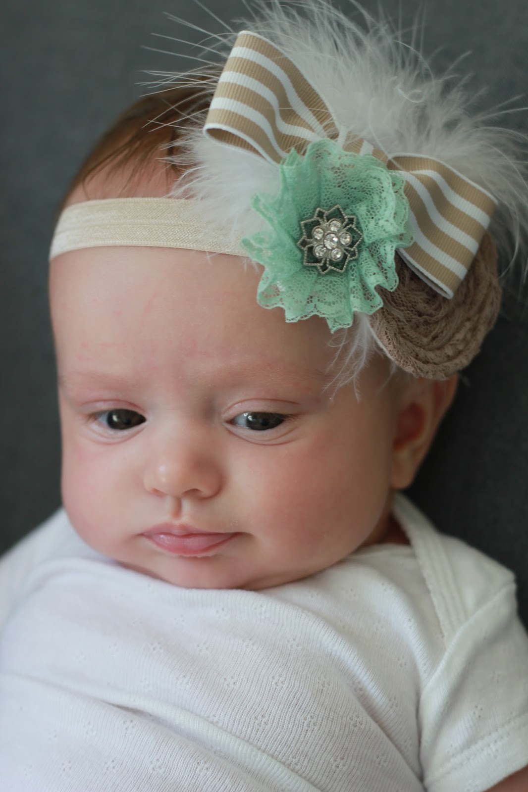 Little Bay Industries VintageInspired Baby Headband