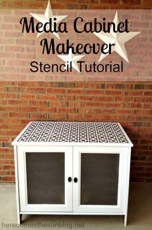 Media Makeover with Royal Design Studio Stencils Here Comes