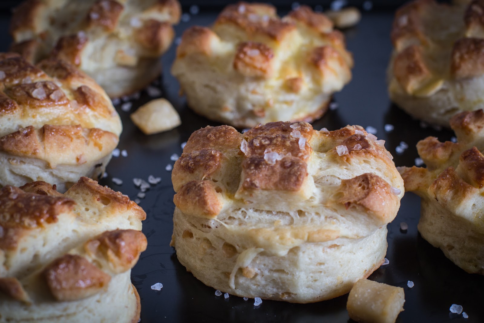 bake your slovak roots / slovenské korene Pork Rind Biscuits