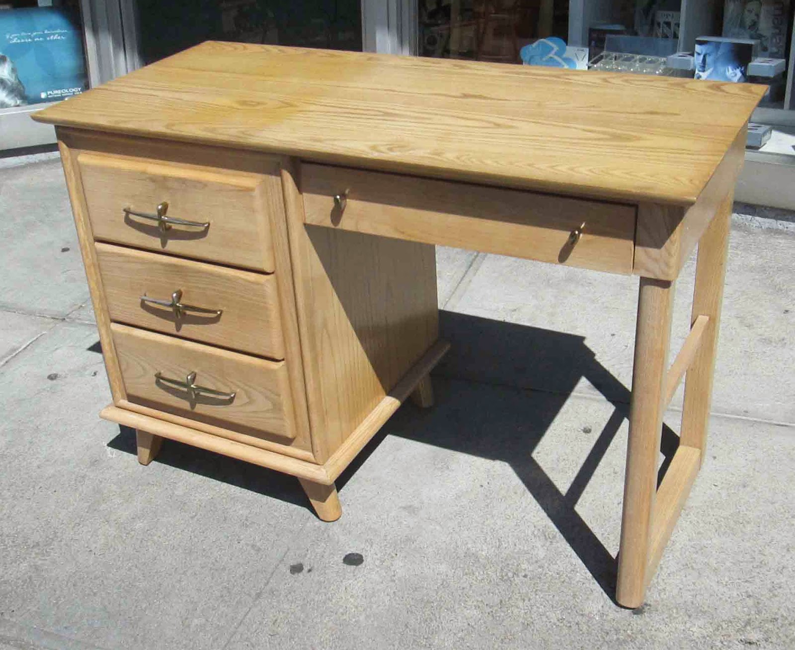 UHURU FURNITURE & COLLECTIBLES SOLD **REDUCED** Vintage Desk by LA